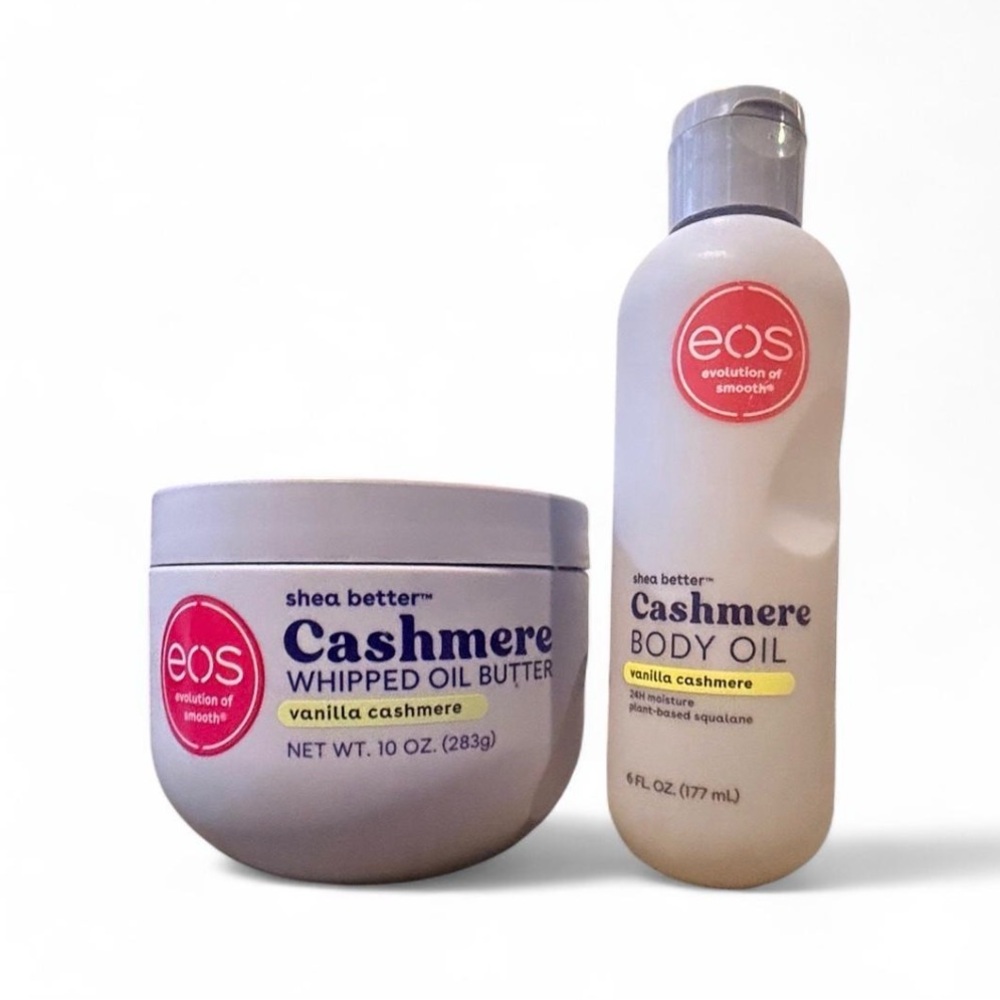 eos Cashmere Whipped Oil Butter & Body Oil - Vanilla Cashmere